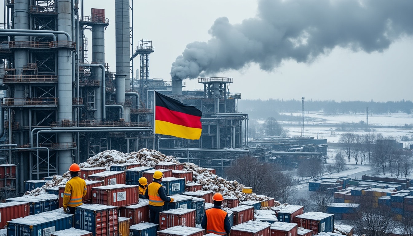 découvrez comment l'allemagne a enregistré une hausse significative de sa production industrielle en janvier, tout en analysant la stagnation de ses exportations. une étude des tendances économiques et des impacts potentiels sur le marché.