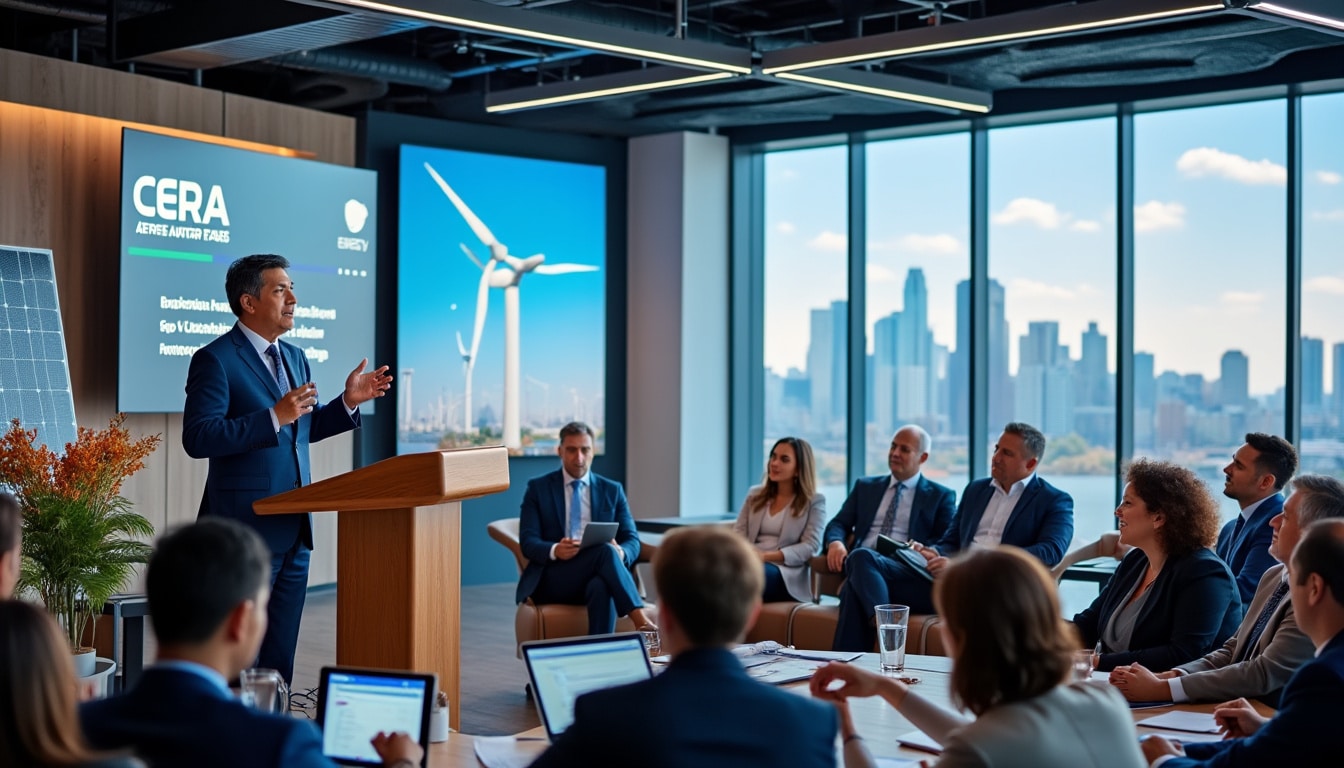 découvrez comment le secrétaire d'état américain à l'énergie s'engage lors de la ceraweek pour stimuler l'innovation énergétique. un engagement fort pour un avenir durable et des solutions énergétiques avancées.
