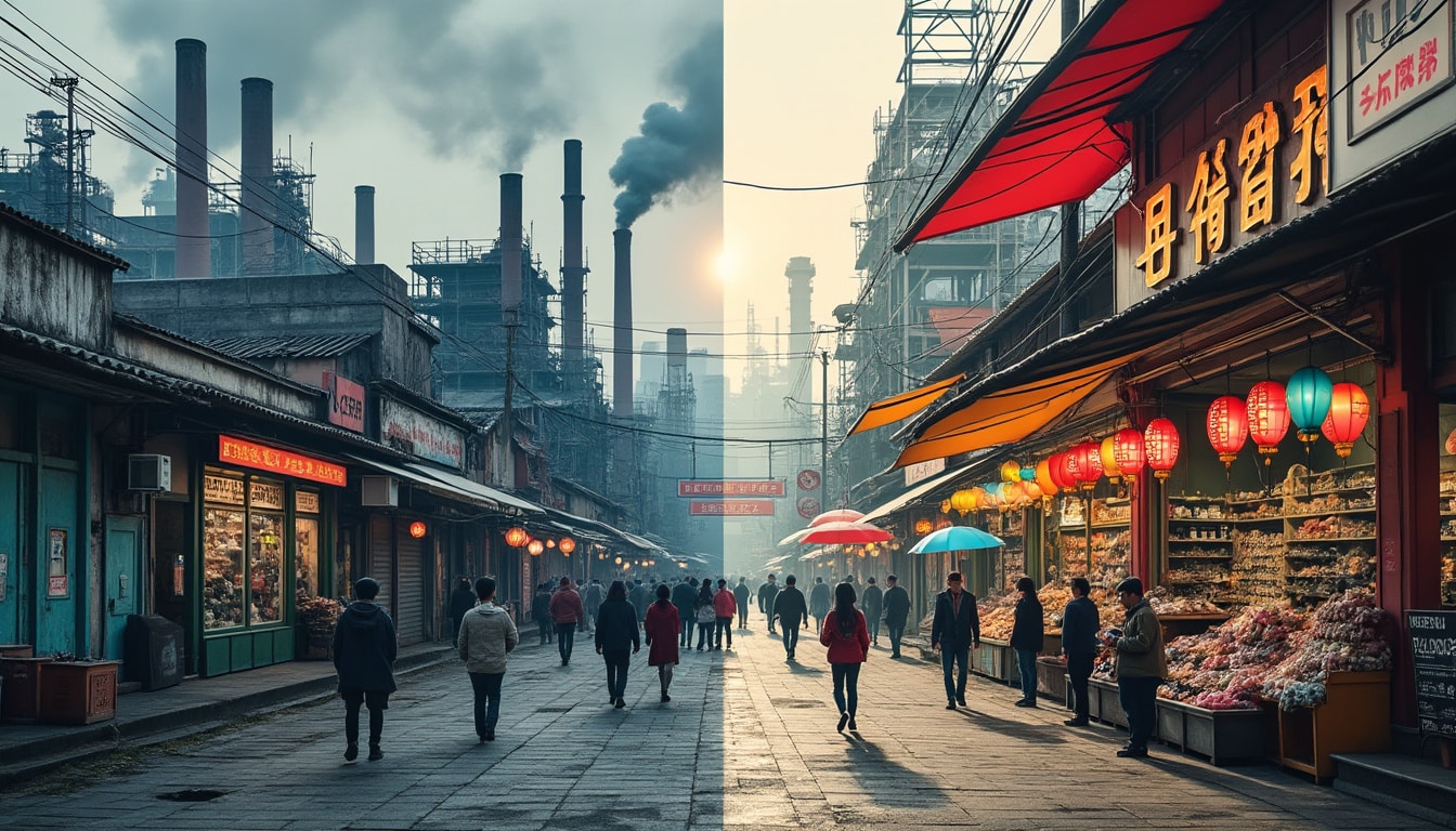 découvrez comment la chine traverse un ralentissement de sa production industrielle tout en voyant ses ventes au détail exploser. analyse des tendances économiques et des impacts sur le marché.