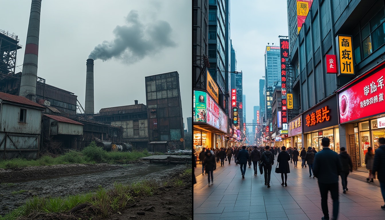 découvrez comment la chine traverse un paradoxe économique : alors que la production industrielle ralentit, les ventes au détail explosent, révélant des dynamiques fascinantes au sein de son économie. analysez les implications de ce phénomène et ses répercussions sur le marché.
