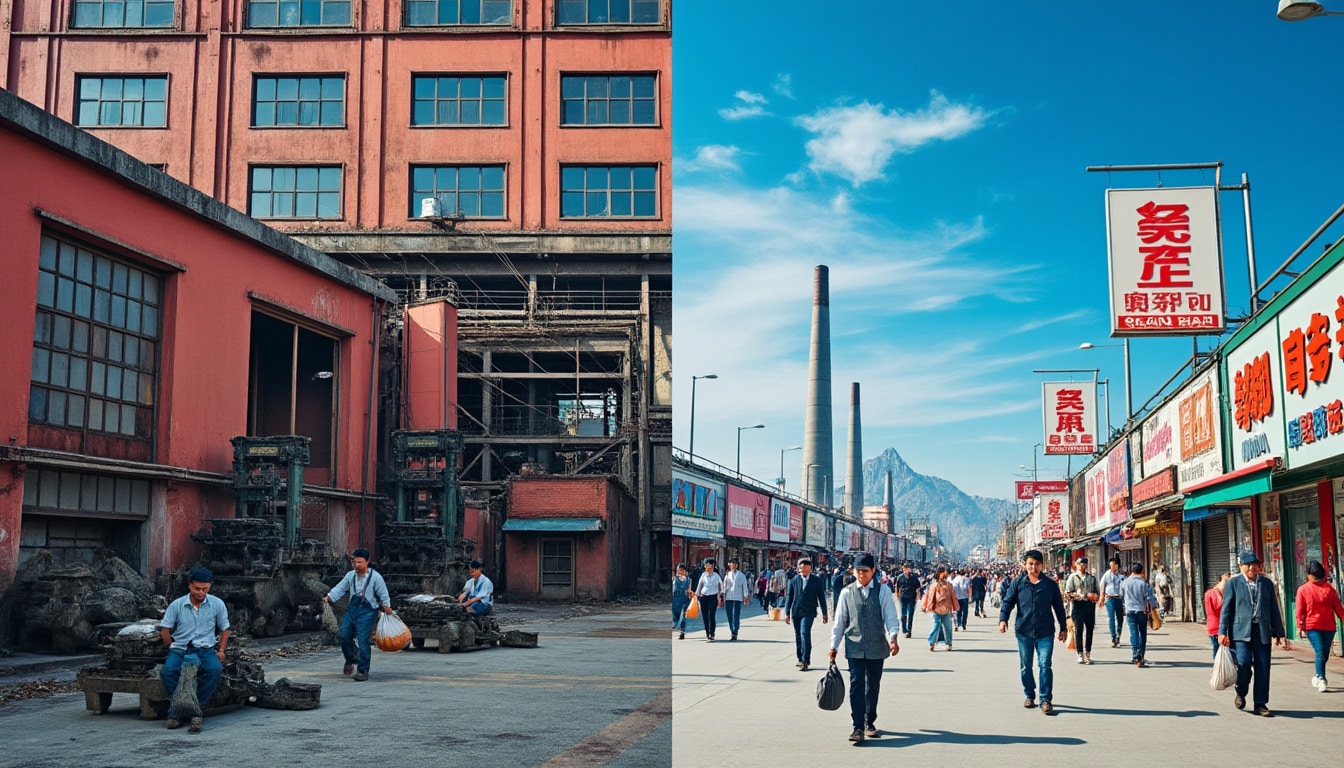 découvrez comment la chine traverse une période de ralentissement de sa production industrielle tout en observant une dynamique surprenante dans les ventes au détail. analyse des enjeux économiques et des tendances actuelles.