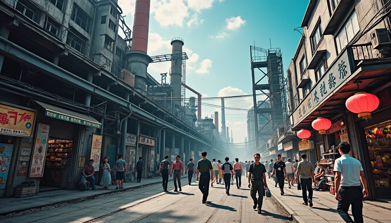 découvrez comment la chine connaît un ralentissement de sa production industrielle tout en observant une dynamique croissante des ventes au détail. une analyse des tendances économiques actuelles qui influencent le marché chinois.
