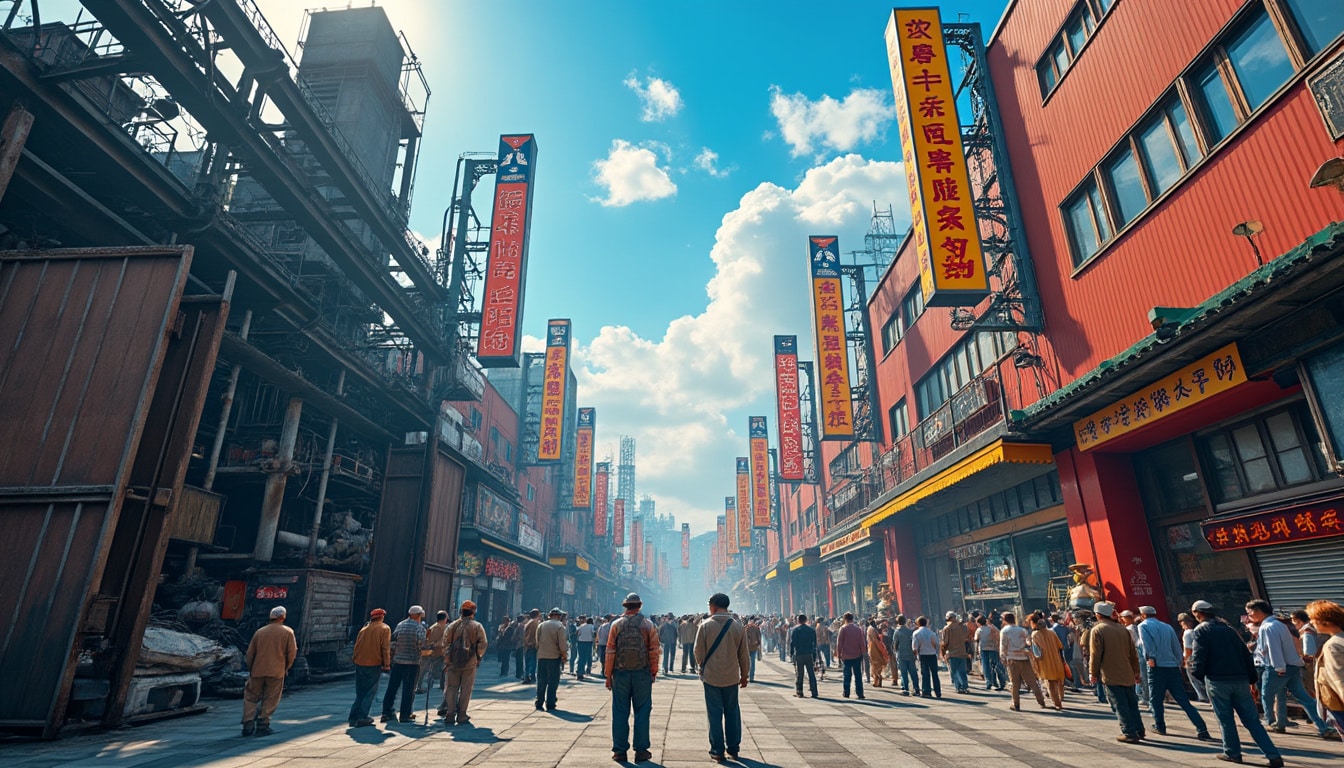 découvrez comment le ralentissement de la production industrielle en chine s'accompagne d'une dynamique surprenante des ventes au détail, révélant des tendances économiques intrigantes et des défis à surmonter.