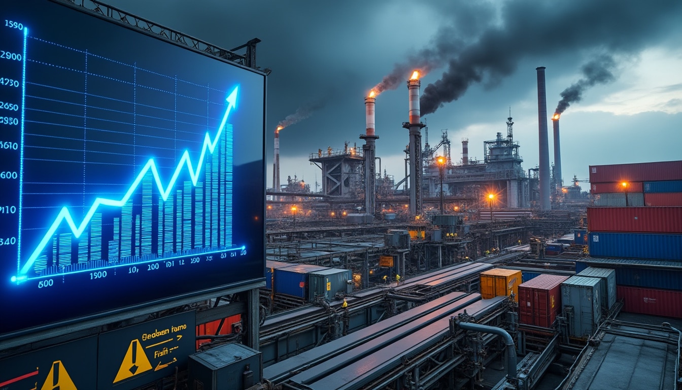 découvrez comment la hausse rapide des tarifs à la production industrielle impacte l'économie de la zone euro. analysez les enjeux, les causes et les conséquences de cette augmentation sur les secteurs industriels et sur le marché européen.