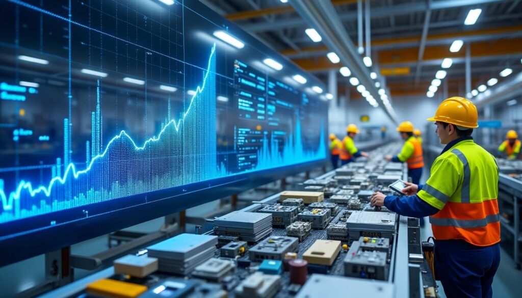 en janvier, la production industrielle en italie note une progression mensuelle de 3,2 % et une légère hausse annuelle de 0,6 %. découvrez les détails de cette évolution significative selon les données d'istat.