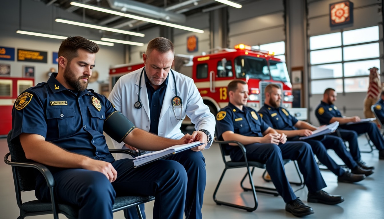 découvrez comment la division de la sécurité au travail des cdc évalue la santé des pompiers de la caserne 13, en mettant en lumière les enjeux de prévention et de protection de leurs conditionnements physiques et mentaux.