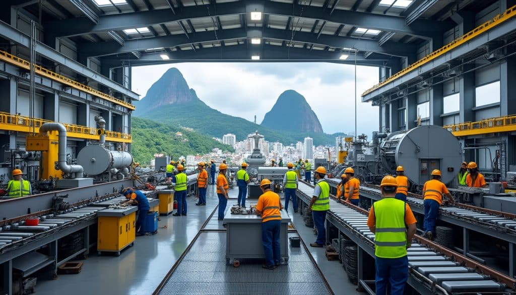découvrez comment la production industrielle au brésil a maintenu son rythme en janvier, malgré des résultats en dessous des prévisions, et les implications de cette tendance sur l'économie nationale.