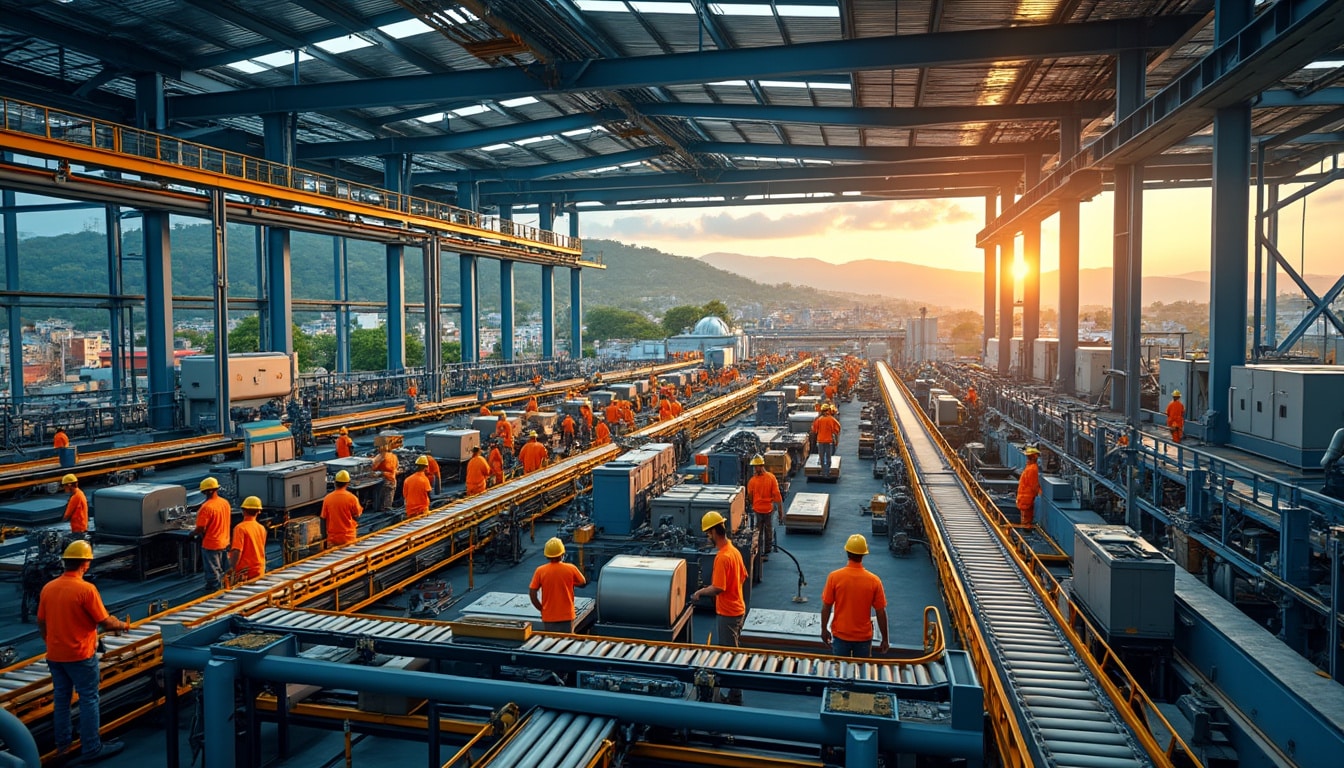 découvrez comment la production industrielle au brésil a maintenu son cap en janvier, malgré un résultat en deçà des attentes. analyse des tendances et des défis actuels du secteur.