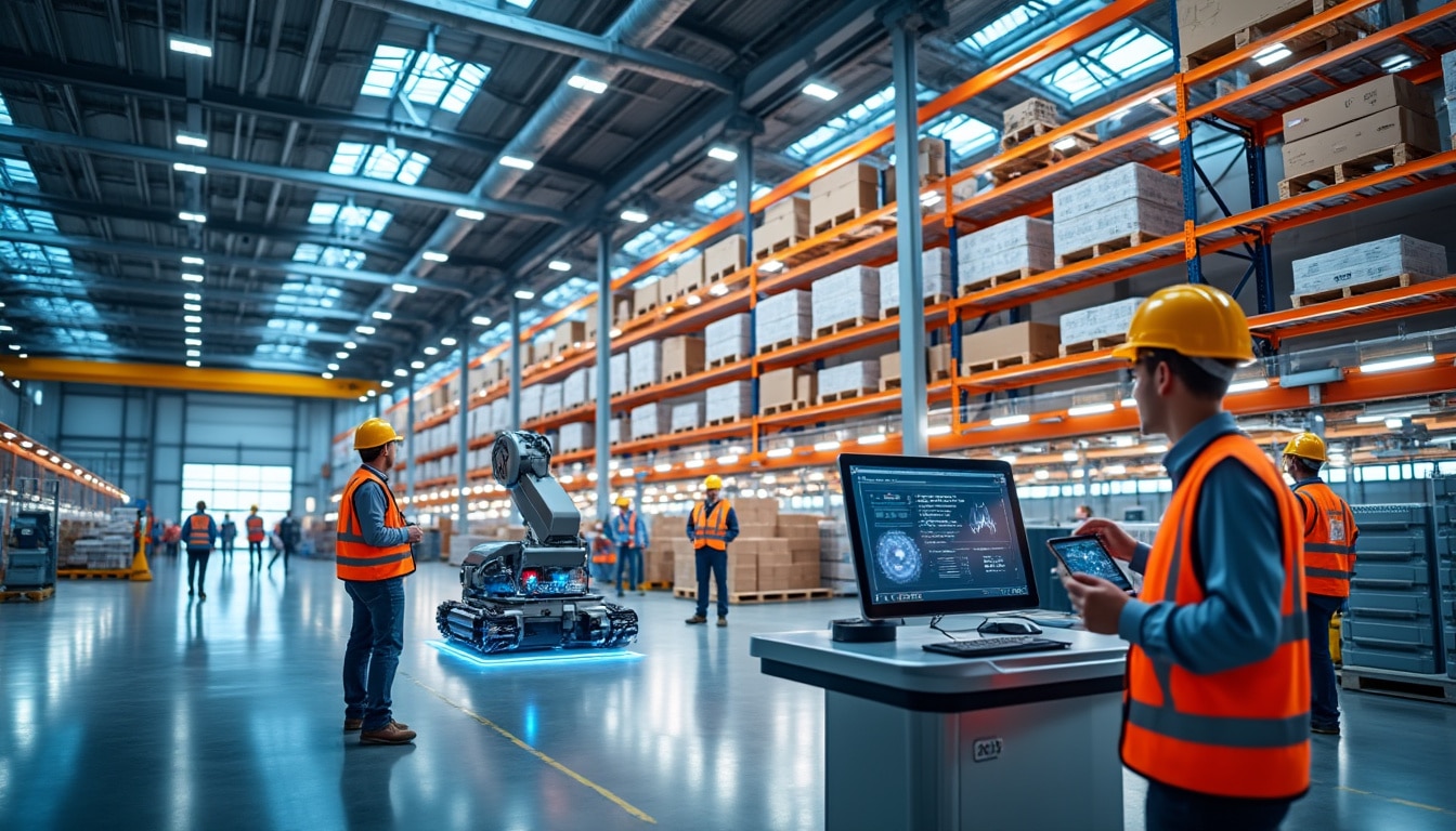 découvrez comment renault group met en œuvre un système de gestion d'entrepôt industriel, optimisant ainsi ses processus logistiques et renforçant son efficacité opérationnelle. explorez les étapes clés de cette transformation et les bénéfices attendus dans le cadre de sa démarche d'innovation et d'amélioration continue.