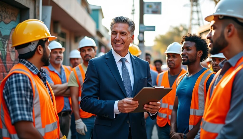 découvrez comment le gouverneur newsom soutient les entreprises de los angeles et les travailleurs de la reconstruction grâce à des financements innovants et des initiatives de sensibilisation à la sécurité au travail, visant à renforcer l'économie locale et assurer des conditions de travail sûres.