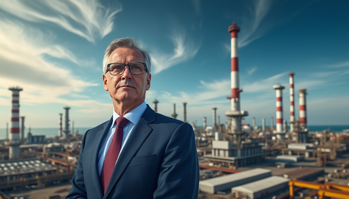 découvrez les ambitions du ministre de l'industrie et de l'énergie lors de sa visite à fos-sur-mer. quelles stratégies et projets sont prévus pour l'avenir de cette région clé de l'industrie en france ?