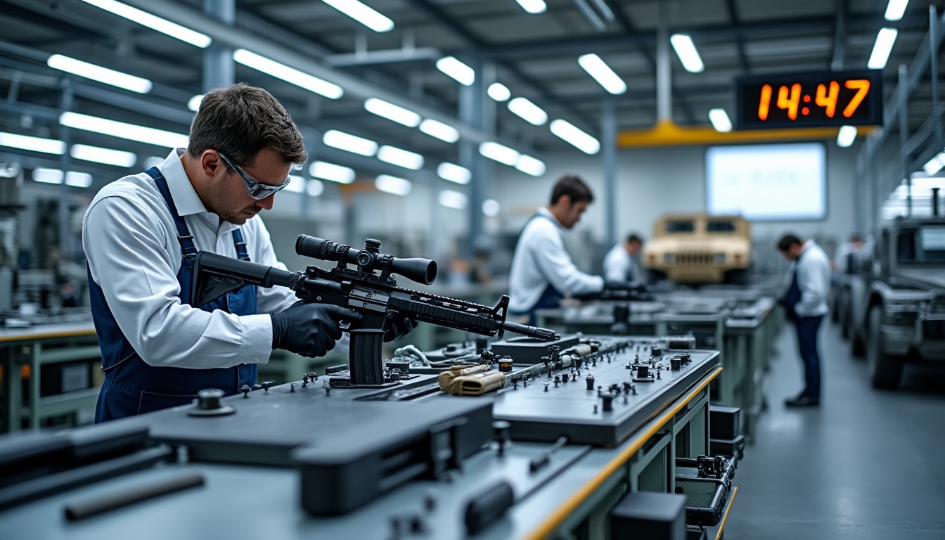 découvrez comment l'industrie française de l'armement renforce sa production pour répondre aux enjeux de sécurité nationale et internationale. analyse des tendances actuelles, des innovations technologiques et de l'impact économique de cette expansion.