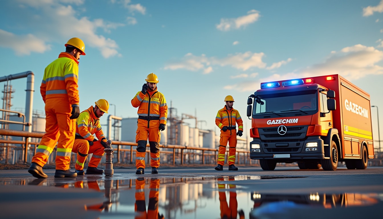 participez à notre simulation de sécurité civile le mardi 19 novembre au sein de l'installation de gazechim. découvrez les protocoles de sécurité essentiels et apprenez à réagir face aux situations d'urgence. un événement incontournable pour renforcer vos connaissances en matière de sécurité.