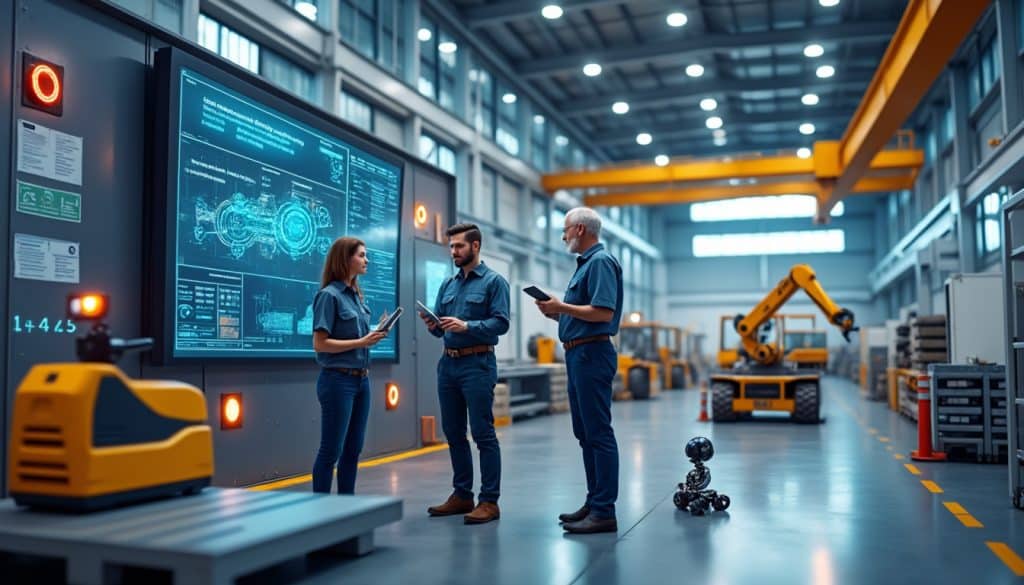 découvrez comment l'intégration de l'ia dans le secteur industriel permet de minimiser les risques au travail. explorez les technologies innovantes qui améliorent la sécurité des employés et optimisent les processus industriels.