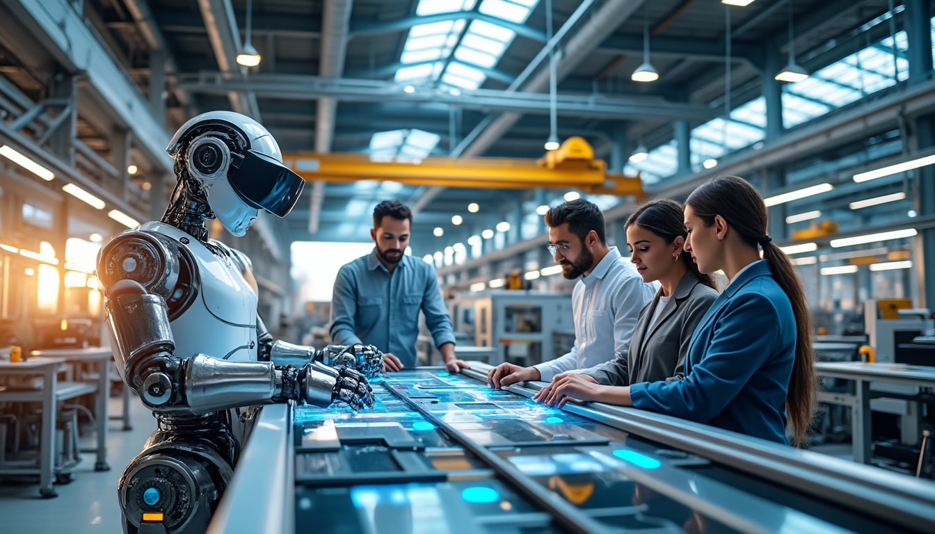 découvrez comment l'intégration de l'ia dans le secteur industriel permet de minimiser les risques au travail. explorez des solutions innovantes pour améliorer la sécurité et l'efficacité au sein des entreprises.