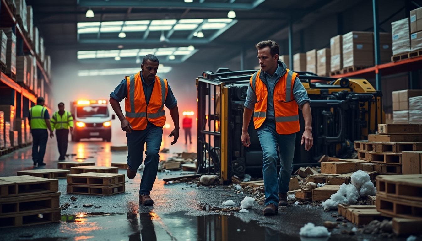 un accident tragique impliquant un chariot élévateur a causé des victimes, incitant les autorités à lancer des enquêtes sur les protocoles de sécurité en vigueur. découvrez les détails de cet événement et les mesures à envisager pour prévenir de tels incidents.