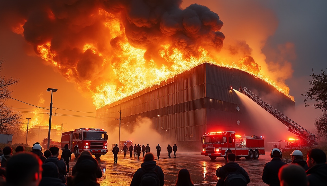 un incendie s'est déclaré dans une usine de hwaseong, entraînant une réponse d'urgence de niveau 2. découvrez les détails de cet incident et les mesures prises par les autorités pour assurer la sécurité des travailleurs et minimiser les dégâts.