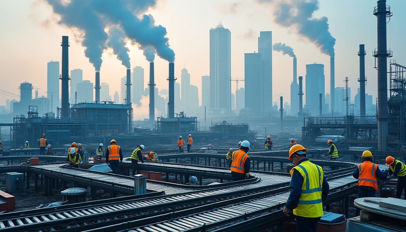 en mars, la chine a connu une augmentation marquée de sa production industrielle, reflétant la reprise économique et les dynamiques de croissance du pays. découvrez les détails de cette performance impressionnante et son impact sur l'économie mondiale.