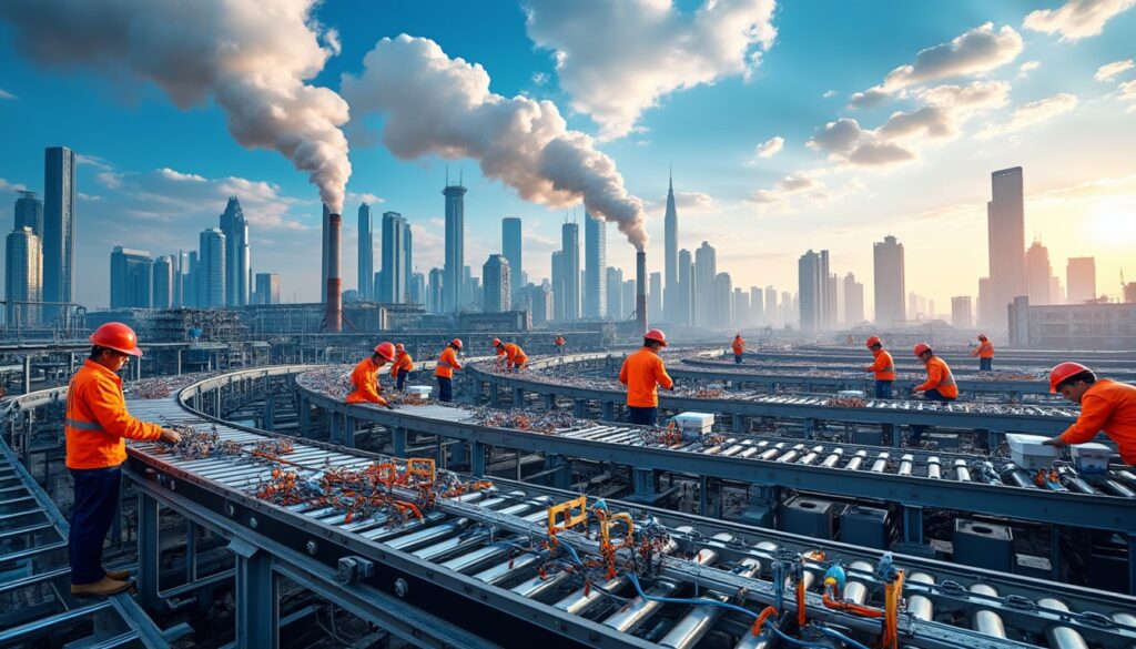 découvrez comment la chine, en mars, a connu une augmentation marquée de sa production industrielle, reflet d'une dynamique économique positive. analyse des facteurs contribuant à cette croissance et des implications pour le marché mondial.