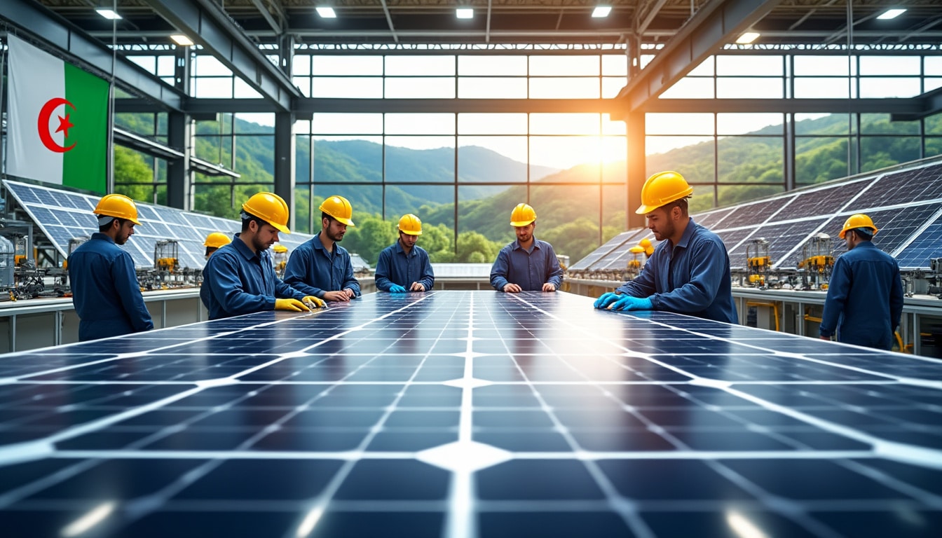 découvrez comment l'algérie et longi, acteur majeur dans l'industrie solaire, envisagent une collaboration innovante pour la fabrication de panneaux solaires. cette coopération prometteuse vise à renforcer l'industrie verte en afrique tout en favorisant le développement durable.
