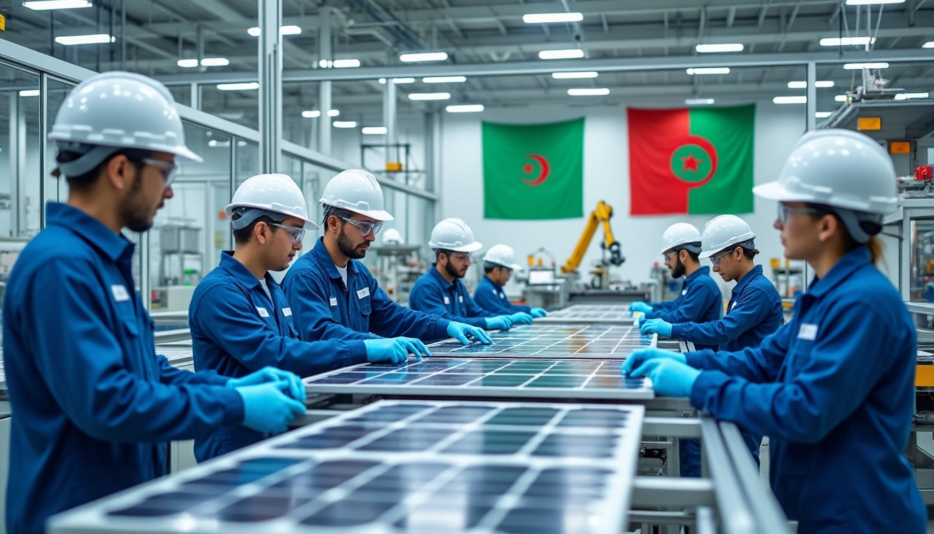 découvrez comment l'algérie et longi projettent une collaboration industrielle visant à produire des panneaux solaires, renforçant ainsi le développement durable et l'énergie verte dans la région.