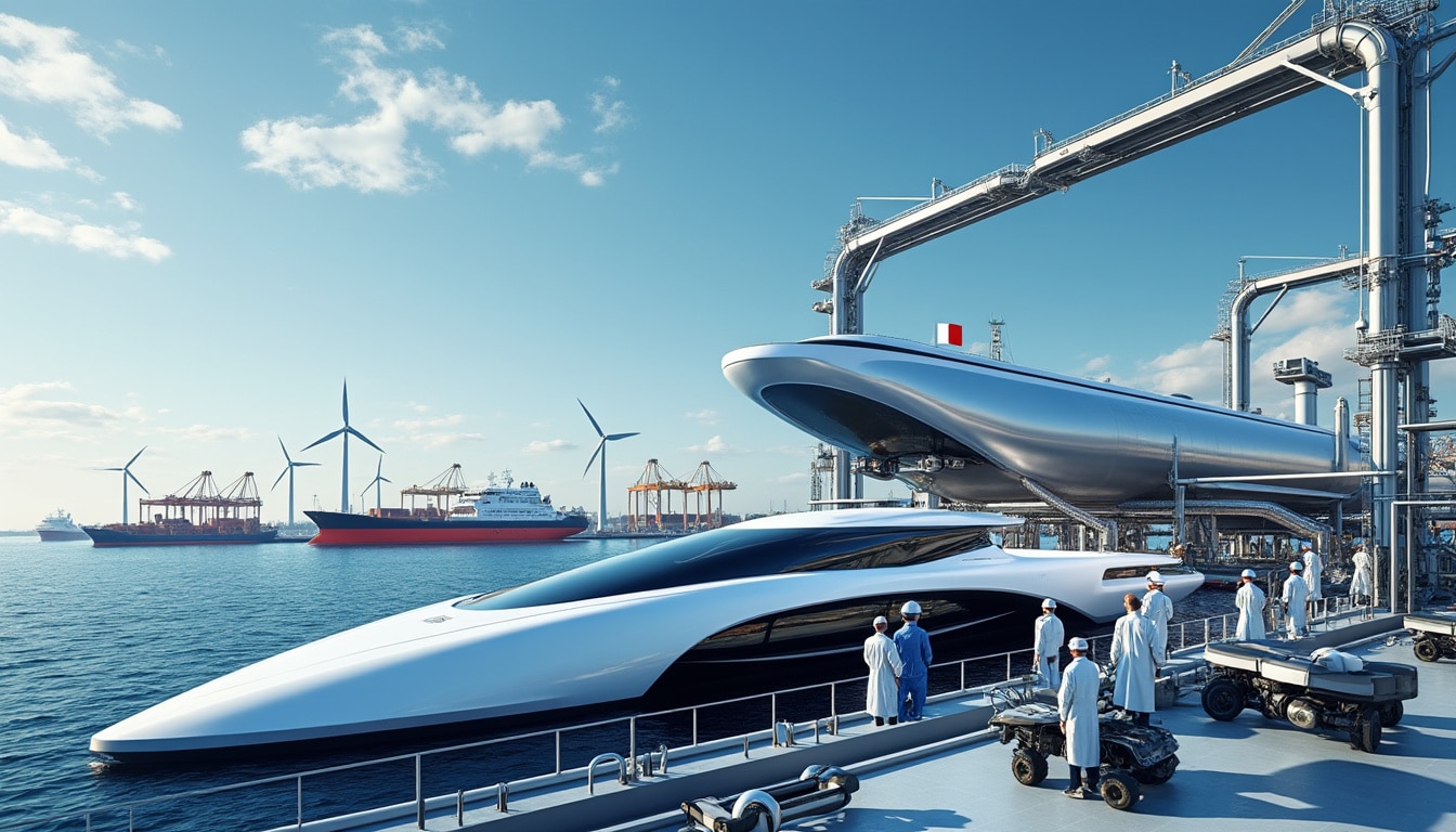 découvrez comment la france prévoit de révolutionner le secteur maritime d'ici 2030 en développant la production industrielle de carburants de synthèse, une initiative ambitieuse visant à réduire l'impact environnemental et à promouvoir des alternatives durables.