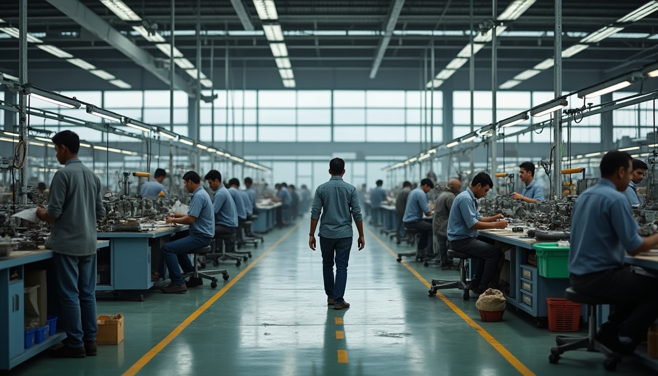 découvrez l'analyse du ralentissement de la production industrielle en inde, qui a chuté à 2,9 % en février. explorez les facteurs sous-jacents et les implications économiques de cette tendance sur le secteur industriel indien.
