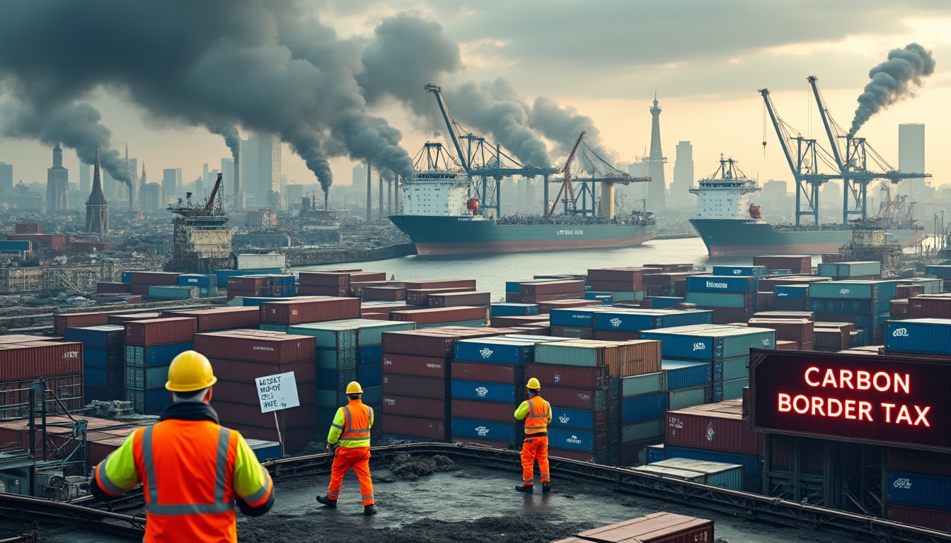 découvrez comment la taxe carbone aux frontières représente un défi crucial pour l'industrie européenne, impactant la compétitivité des entreprises tout en visant à réduire les émissions de co2. analyse des enjeux économiques et environnementaux à considérer pour l'avenir.