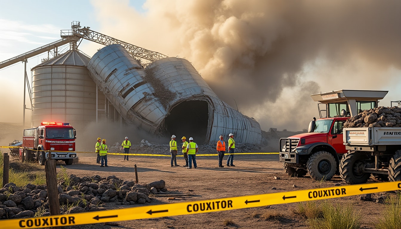 découvrez comment le groupe manildra fait face à de graves violations de sécurité suite à l'effondrement d'un silo, révélant des enjeux critiques de sécurité dans l'industrie.