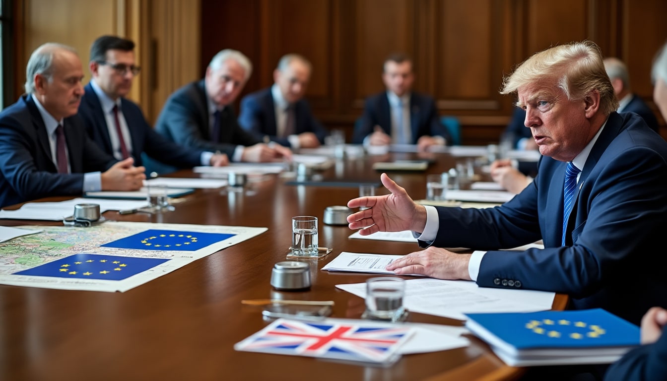 découvrez comment le secteur britannique de la défense appelle à un accord de sécurité urgent avec l'union européenne, afin de renforcer la coopération et la stabilité face aux défis actuels. analysez les enjeux stratégiques et les implications pour la sécurité européenne.