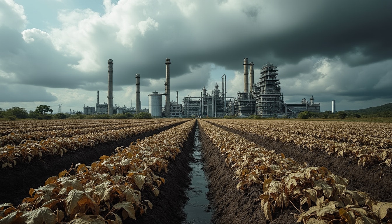 découvrez comment l'industrie de l'acier 'vert' au brésil, prétendument écologique, menace nos terres agricoles en desséchant les sols et en mettant en péril l'écologie. une plongée dans les enjeux environnementaux contemporains.