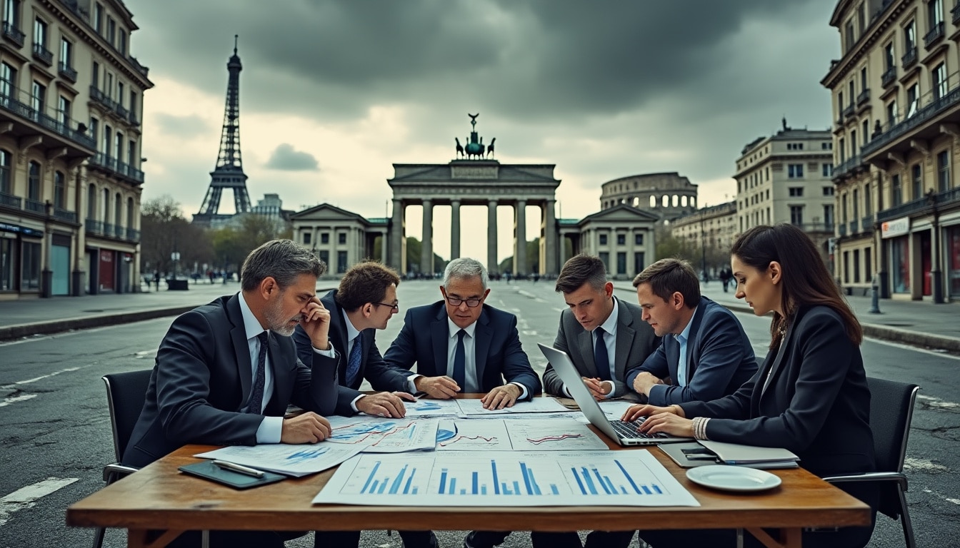 découvrez les enjeux et défis de l'économie de la zone euro durant cette période de stagnation. analyse des facteurs influents et perspectives d'avenir pour les pays membres.