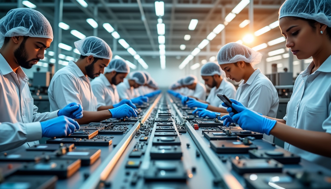 découvrez comment l'ère trump influence les stratégies de production des géants technologiques, avec apple qui déplace la fabrication de ses iphones de la chine vers l'inde. analyse des motivations économiques et politiques derrière ce choix.