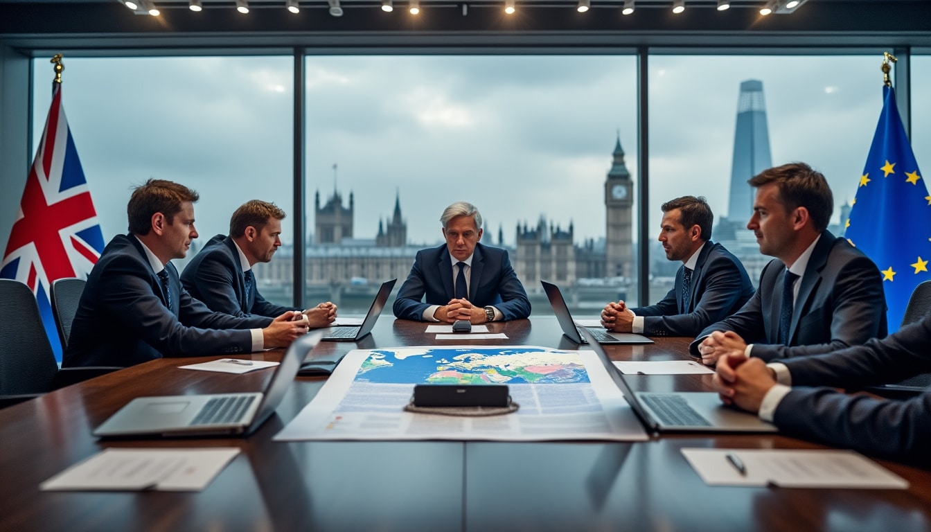 découvrez comment l'industrie de la défense britannique cherche à établir un accord de sécurité urgent avec bruxelles afin d'accéder aux financements de l'union européenne, un enjeu crucial pour renforcer ses capacités et sa position sur le marché européen.