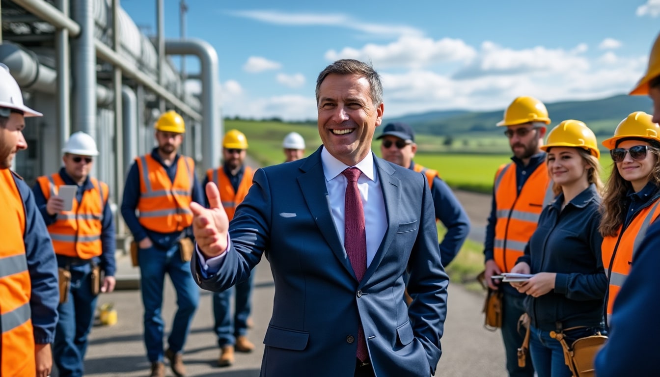 découvrez la visite de marc ferracci, ministre de l'énergie et de l'industrie, en eure-et-loir ce mercredi. un événement marquant pour le développement économique et énergétique de la région.