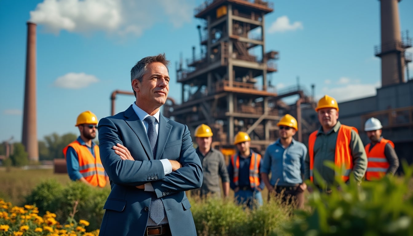 découvrez comment marc ferracci, le ministre de l'industrie, s'engage à redonner espoir aux salariés d'arcelormittal en misant sur la décarbonation. une initiative essentielle pour apaiser les inquiétudes des travailleurs et promouvoir une industrie durable.