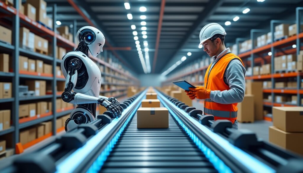 découvrez comment repenser la synergie entre l'humain et le robot dans la logistique industrielle pour améliorer l'efficacité, optimiser les processus et renforcer la collaboration en milieu de travail.