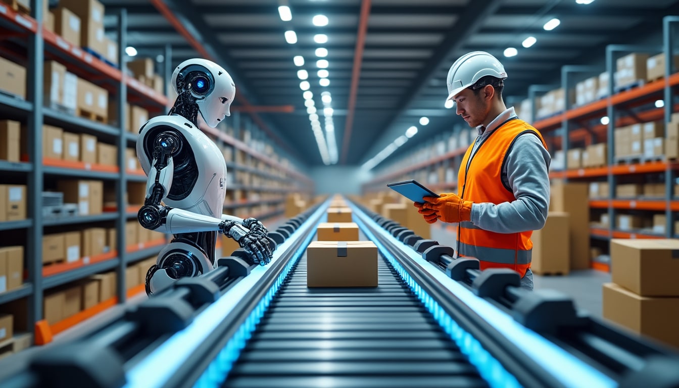 découvrez comment repenser la synergie entre l'humain et le robot dans la logistique industrielle pour améliorer l'efficacité, optimiser les processus et renforcer la collaboration en milieu de travail.