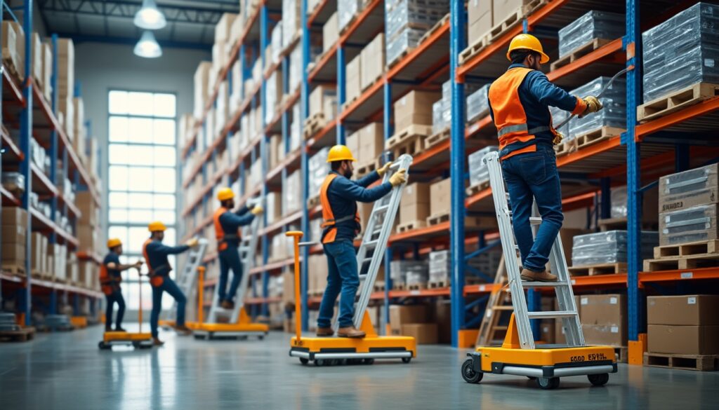 découvrez comment la montée de la demande pour des solutions de sécurité et d'efficacité dynamise le marché des échelles roulantes industrielles, prévoyant d'atteindre 353,4 millions de dollars d'ici 2034. explorez les tendances et les innovations qui transforment cette industrie essentielle.