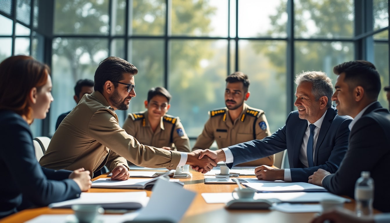 découvrez comment le cisf et l'université rashtriya raksha unissent leurs forces pour améliorer la formation en sécurité et stimuler l'innovation à travers un nouvel accord. un partenariat prometteur pour l'avenir de la sécurité !