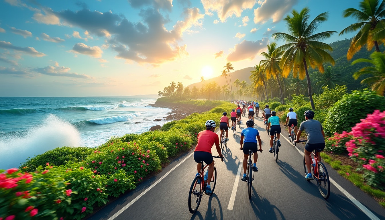 participez au cyclothon côtier de la force de sécurité industrielle centrale 2025 à ramanathapuram, tamil nadu. rejoignez-nous pour une journée de cyclisme, de camaraderie et de sensibilisation au tourisme durable dans un cadre pittoresque. ne manquez pas cet événement sportif incontournable!