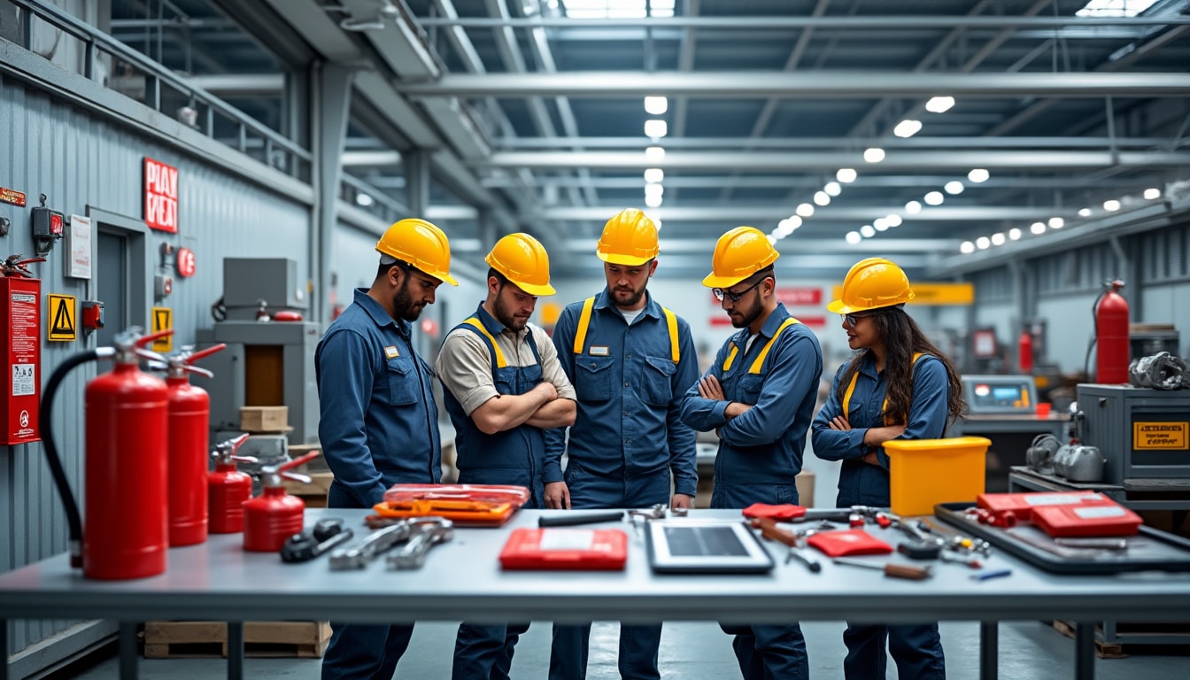 découvrez comment un atelier dédié souligne l'importance cruciale des protocoles de sécurité incendie renforcés dans l'industrie du telangana. rejoignez-nous pour explorer des pratiques essentielles qui garantissent la sécurité des employés et la protection des infrastructures.
