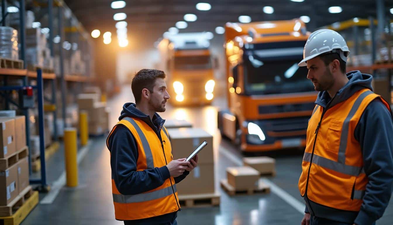 Illustration: Les enjeux et évolutions du secteur logistique et transport