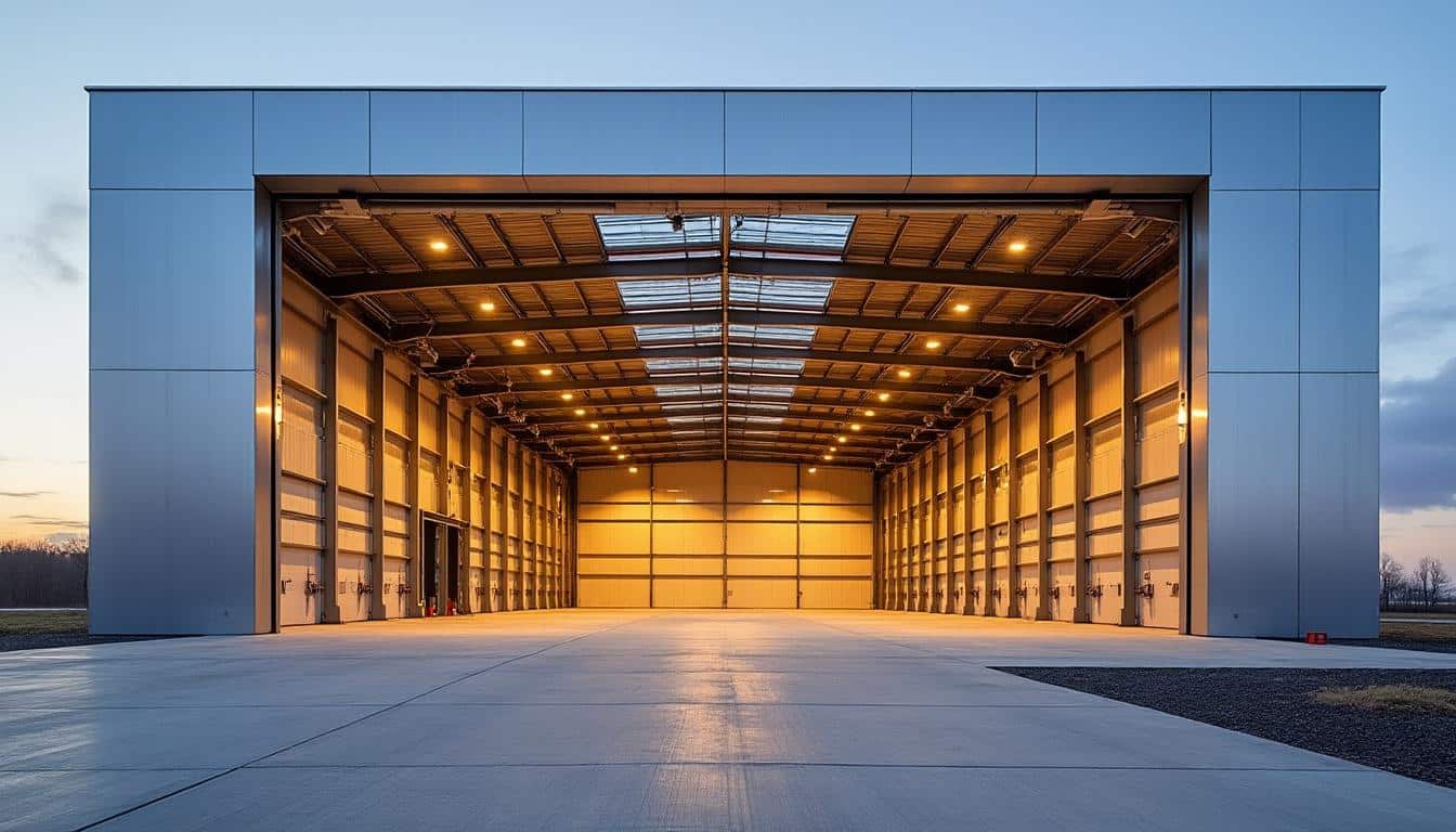 Illustration - Hangar à démonter : la solution flexible pour vos besoins de stockage