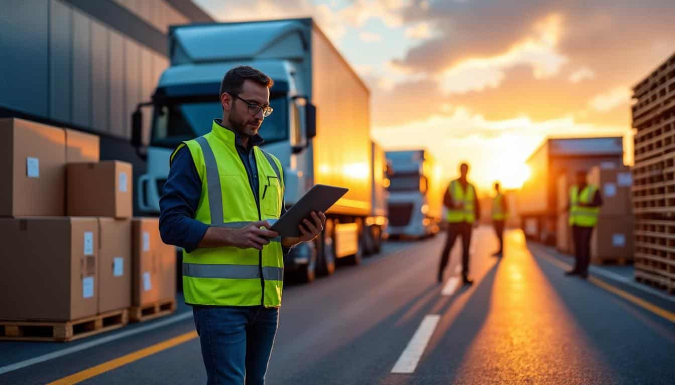 Illustration: Différences et complémentarités entre la logistique et le transport