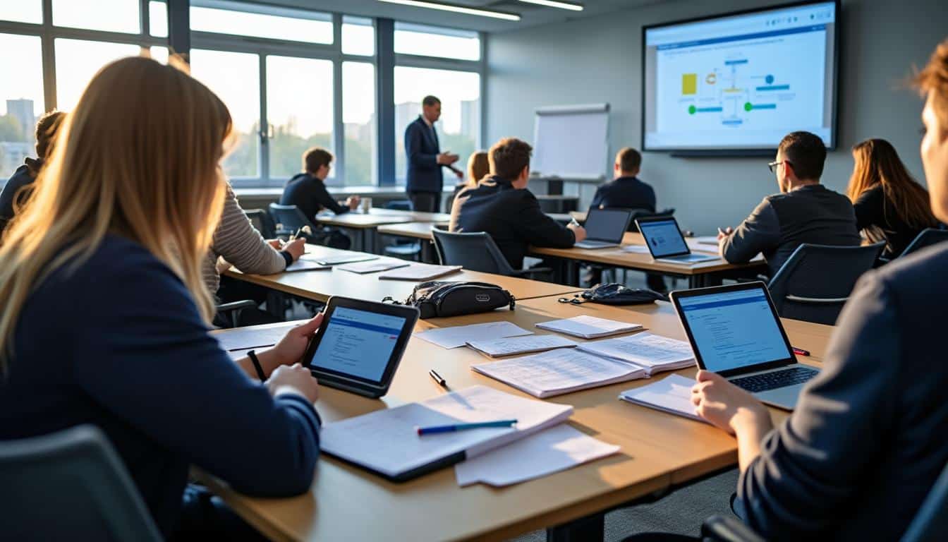 Illustration: Définition et présentation du BTS Gestion des Transports et Logistique Associée