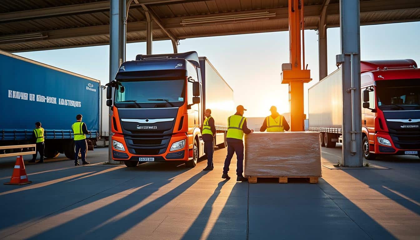 Illustration: Organisation et fonctionnement des transports Dufieux et logistiques