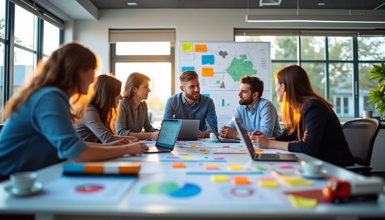 Illustration: Objectifs et compétences développées lors d’un master en logistique et transport