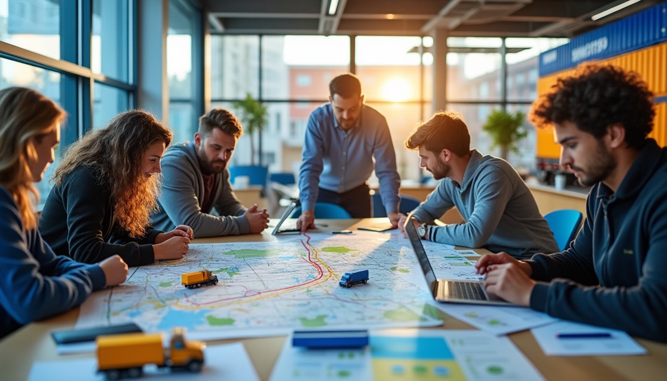 Illustration: Objectifs et compétences visées par la formation en logistique et transport