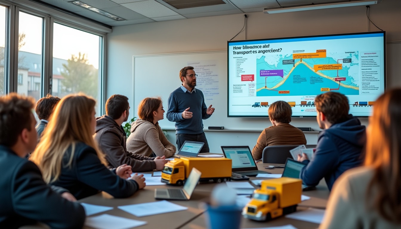 Illustration: Comprendre la licence en logistique et transport : enjeux et débouchés